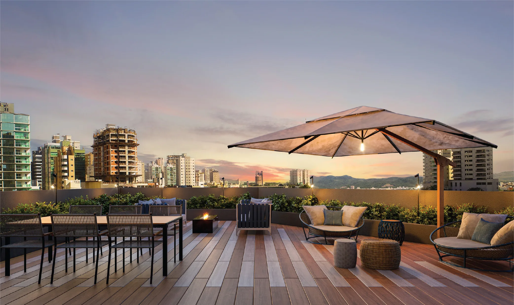 Rooftop Lounge & Seating